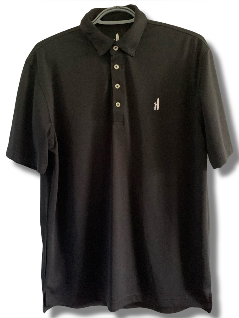 Johnnie O Surfer Logo Performance Jersey Polo Size Medium